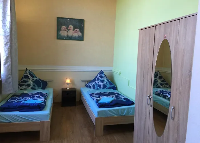 Monteur-Zimmer Dresden, Bad-Miniküche, 24-7 Self Check In